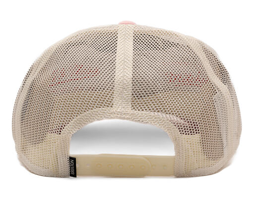 Cap Brixton - Cherry MP Trucker - Off White/Pink