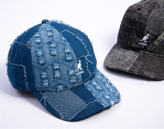 Cap Kangol - TRENDS PACK - Denim Mashup Baseball - Medium Blue