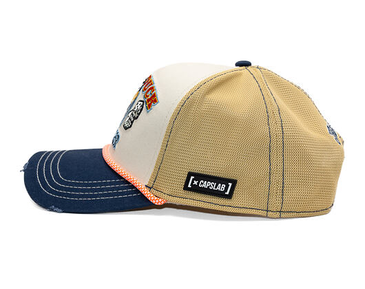 Cap Capslab - Looney Tunes Daffy Duck The Boxer - Vanilla / Navy