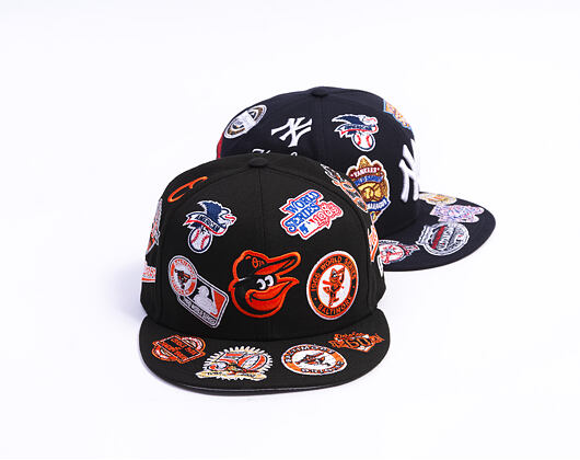 Cap New Era - MLB All Over Logo 59FIFTY - Baltimore Orioles - Team Color