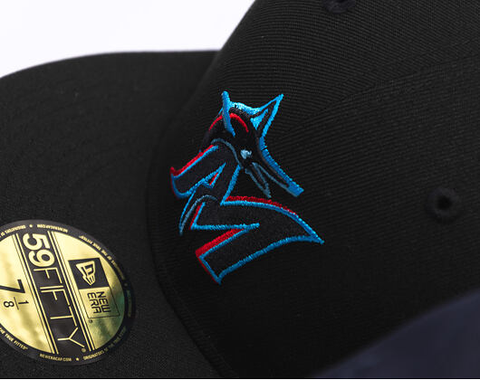 Cap New Era - MLB Hidden Hit 59FIFTY - Miami Marlins - Team Color