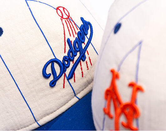Cap New Era - MLB Retro Linen Pinstripe 59FIFTY Retro Crown - LA Dodgers - Team Color
