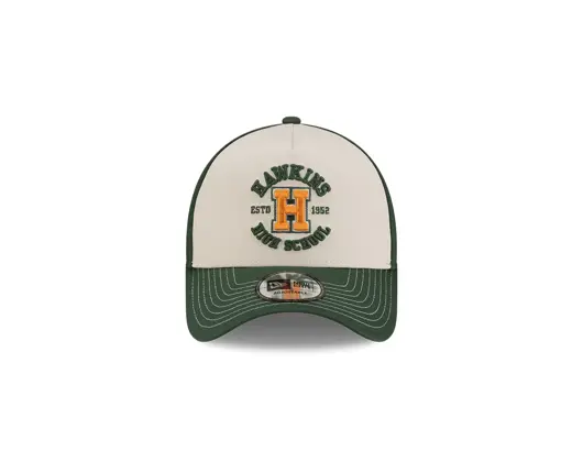 Cap New Era - Hawkings High 9FORTY A-Frame - Stranger Things - Green