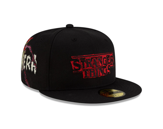 Cap New Era - Demogorgon 59FIFTY - Stranger Things - Black