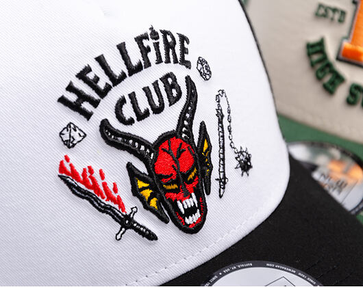 Cap New Era - Hellfire Club 9FORTY A-Frame - Stranger Things - Black