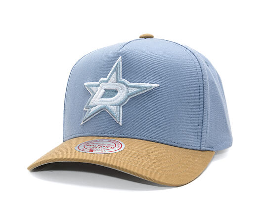 Cap Mitchell & Ness  - NHL Frosted Peak - Pro Pinch Snapback - Dallas Stars - Blue/Green