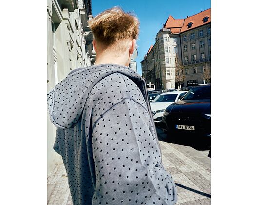 Sweatshirt Ripngems Zip Up Hoodie (Charcoal Wash)