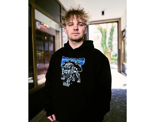Sweatshirt Cyborg Hoodie (Black Wash)