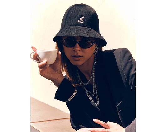 Kangol K2094ST Tropic Casual Black BK001 Bucket Hat