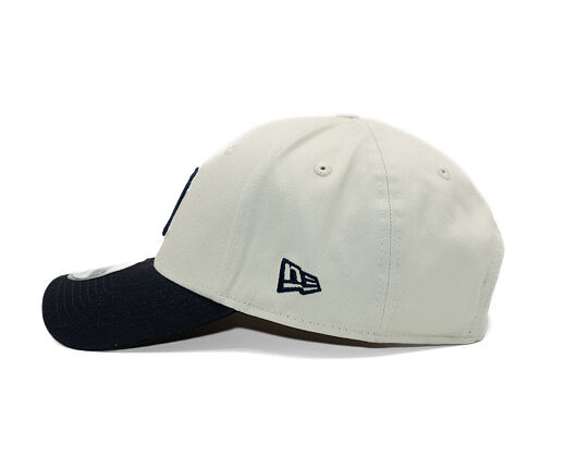 Cap New Era - MLB World Series Patch Cooperstown 9FORTY - NY Yankees - Cream / Navy