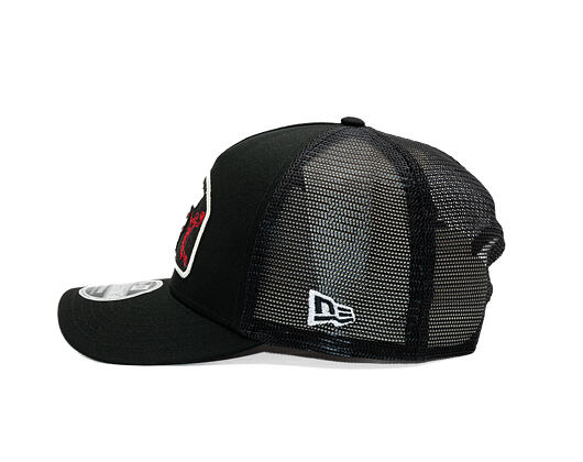 Cap New Era - NBA Felt Patch 9FORTY M-CROWN A-Frame Trucker - Chicago Bulls - Black