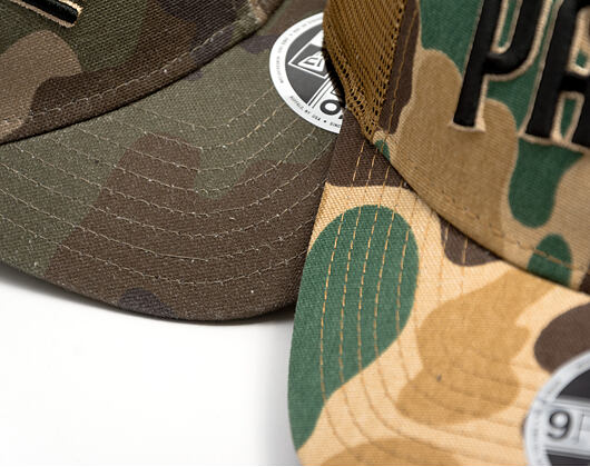 Cap New Era - MLB Wordmark Camo 9FORTY M-CROWN - San Diego Padres - Wheat