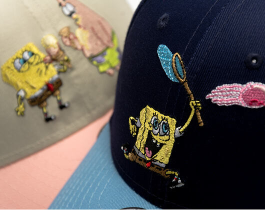 Kids Cap New Era - Spongebob 9FORTY - Spongebob - Ocean Blue / Blue
