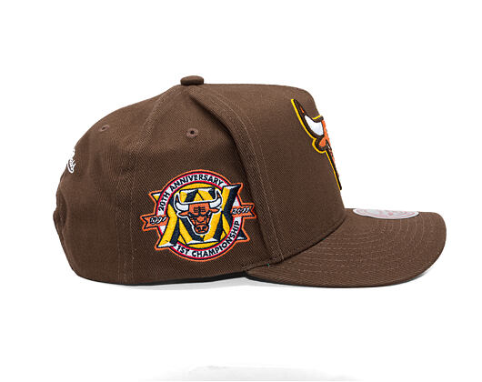 Cap Mitchell & Ness - NBA - Chestnut Peak - Chicago Bulls - Brown