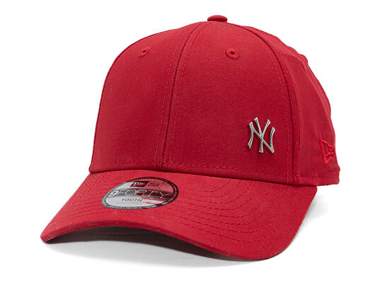 Kids Cap New Era - MLB Flawless 9FORTY - NY Yankees - Scarlet