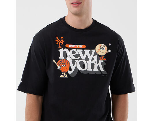 Tee New Era - MLB Icon Graphic Tee - NY Mets - Black