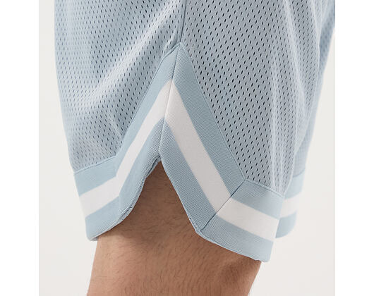 Shorts New Era - Branded Oversized Mesh Shorts - Sky Blue