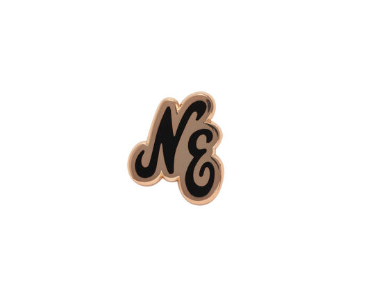 Pin New Era - Branded Cap Pin Script - Gold / Black