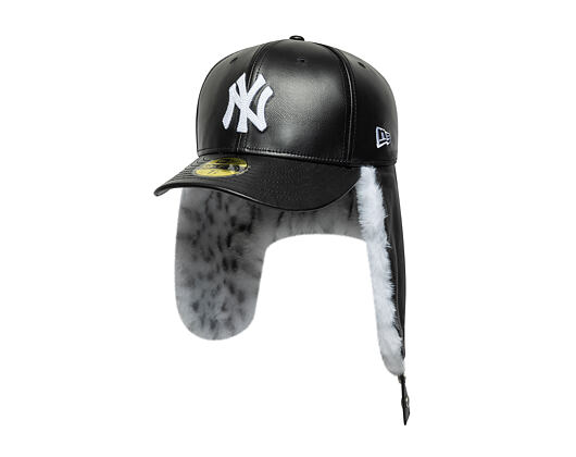 Cap New Era - MLB Image Drop Faux Fur Dog Ear 59FIFTY - NY Yankees - Graphite