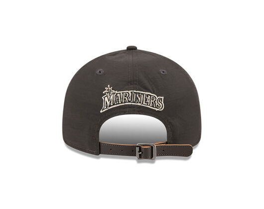 Cap New Era - MLB Nylon Ripstop 9FIFTY Retro Crown - Seattle Mariners - Black