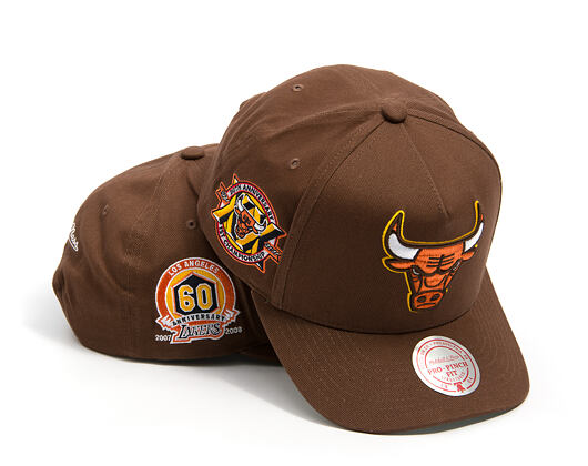 Cap Mitchell & Ness - NBA - Chestnut Peak - Chicago Bulls - Brown