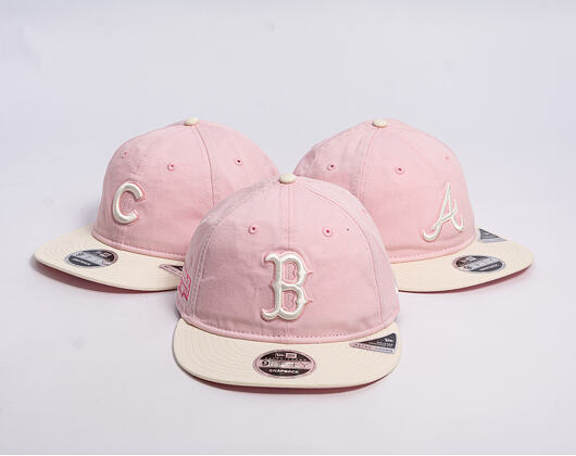 Cap New Era - MLB Washed Tie Dye 9FIFTY Retro Crown - Boston Red Sox - Pink