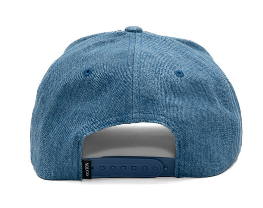 Cap Brixton - Crest C Mp Snapback - Medium Rinse Denim