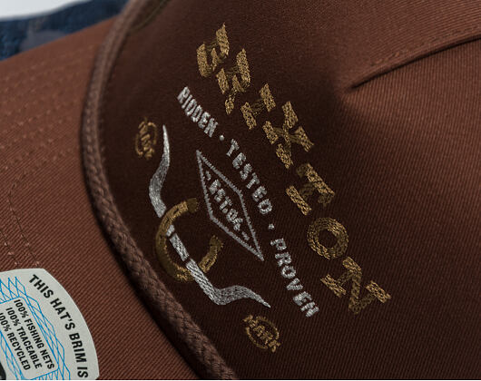 Cap Brixton - Beekman C Np Mp Trucker Hat - Brown/Brown