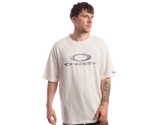 Tee Oakley - New Retro Tee X-Metal 3.0 - Ceramic White