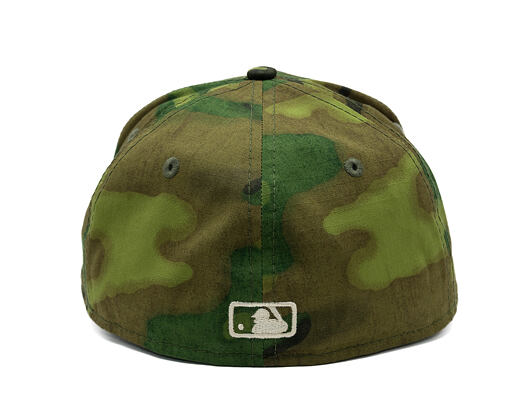 Cap New Era - MLB Ripstop Camo 59FORTY - NY Yankees - Woodland Camo