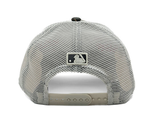 Womens Cap New Era - MLB Summer Leopard 9FORTY M-CROWN A-Frame Trucker - NY Yankees - Brown