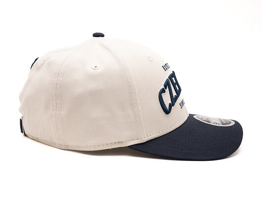 Cap New Era - Contrast Visor M-CROWN 9FORTY - Baseball Czechia - Ivory