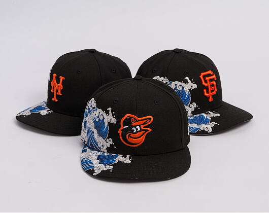 Cap New Era - MLB "Tidal Wave" 59FIFTY - Baltimore Orioles - Black