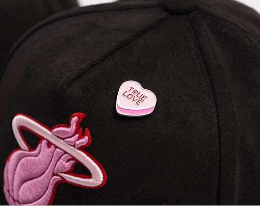 Cap Mitchell & Ness - All Heart - NBA - Miami Heat - Black