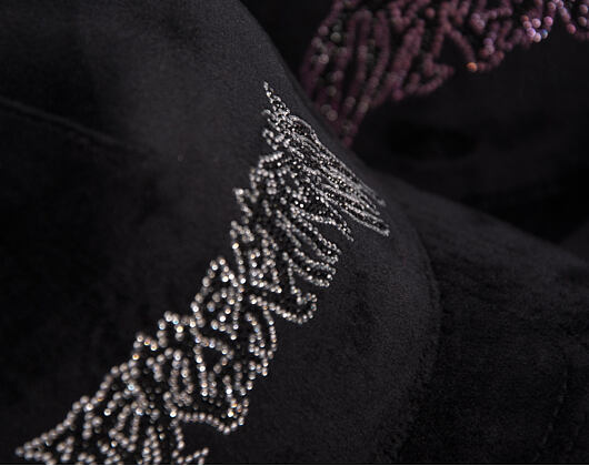 Cap Reflection Luxury New Angel Cap - Black Silver Script