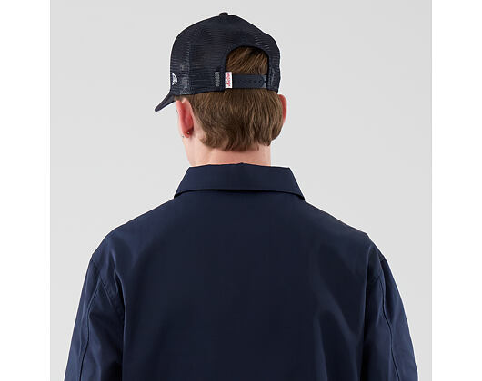 Jacket New Era - Branded Shacket - Navy