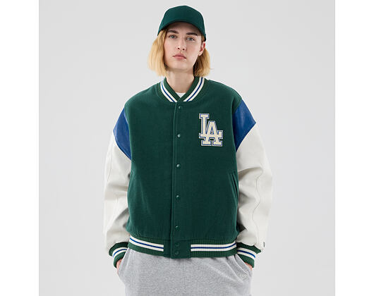 Jacket New Era - MLB Varsity Jacket - LA Dodgers - Cilantro Green