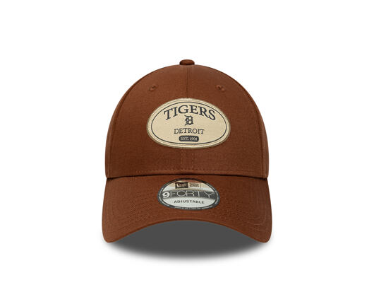 Cap New Era - MLB Patch 9FORTY - Detroit Tigers - Deep Auburn