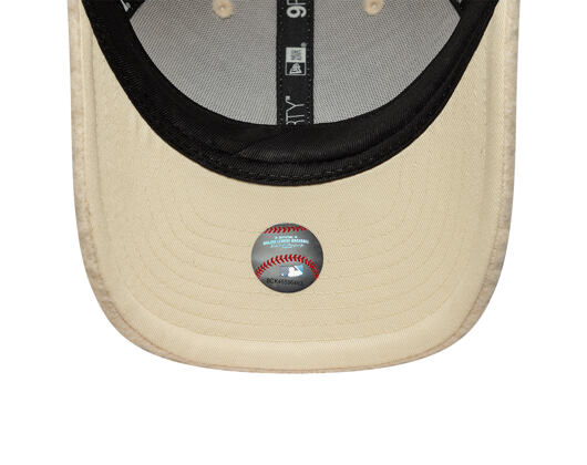 Womens Cap New Era - MLB Winter Borg Teddy 9FORTY M-CROWN - LA Dodgers - Cream