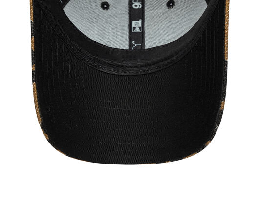 Womens Cap New Era - F1 Leopard 9FORTY - Visa Cash App RB - Brown