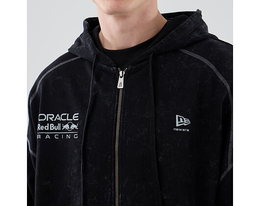 Sweatshirt New Era - F1 Oversized Full-zip Hoody - RED BULL F1 - Black