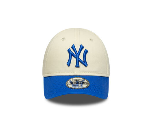 Kids Cap New Era - MLB Essential 9FORTY - NY Yankees - Cream / Blue