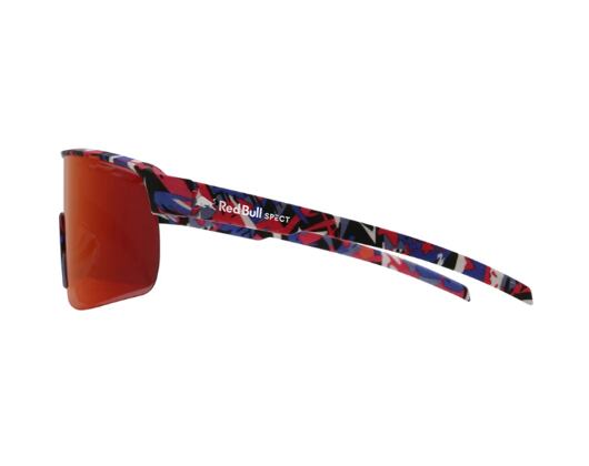 Sunglasses Red Bull SPECT - DAKOTA - Matt Blue/Burgundy - Red-Purple Mirror