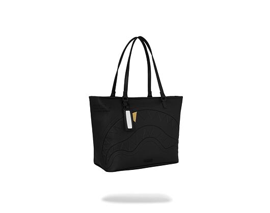 Bag Sprayground - Blacked Out Embossed Gold Tooth Tote