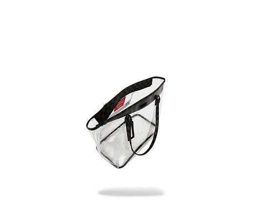 Bag Sprayground - Drip Check Fully Clear Tote