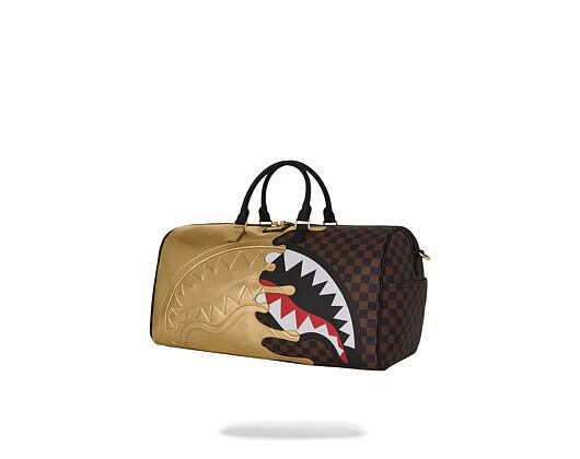 Bag Sprayground - Sharks In Paris Gold Drip Duffle