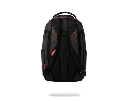 Backpack Sprayground - Brown Check Ghost Drip Backpack