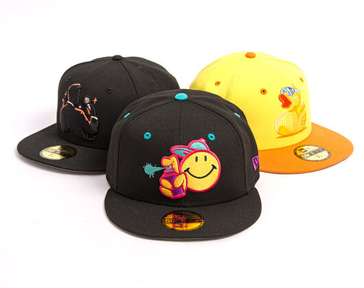 Cap New Era - MiLB Theme Nights 59FIFTY - Worcester Red Sox - Black