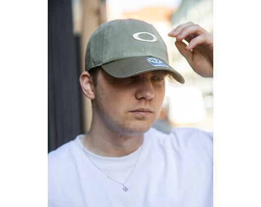 Cap Oakley - Remix Dad Hat - Boulder/Army Green/Mist