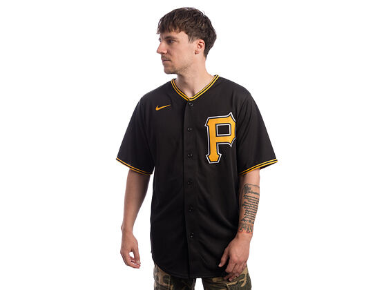 Jersey Nike - Official Replica Alternate Jersey - Pittsburgh Pirates - Pro Black